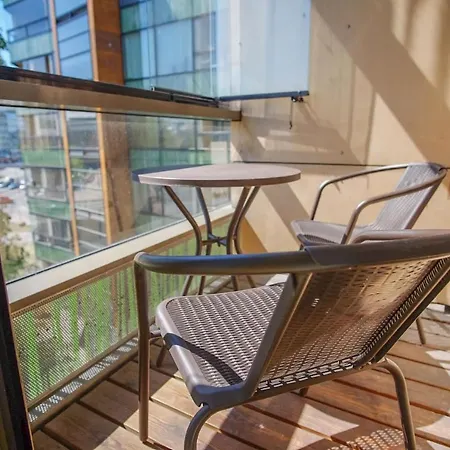 Dream City View Studio With Balcony